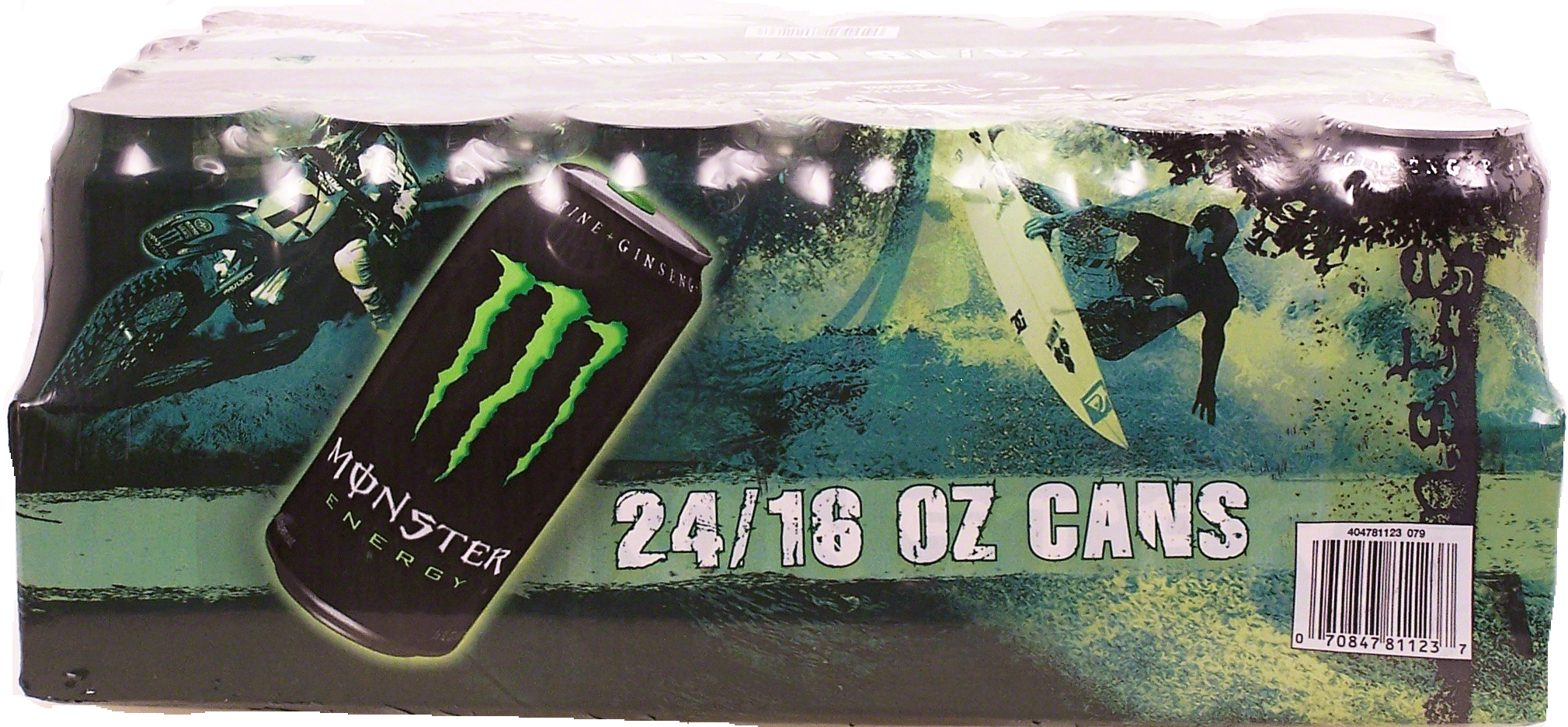 Monster  carbonated energy drink, original, 16-fl. oz. cans Full-Size Picture